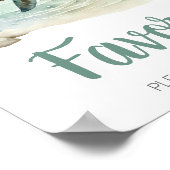 Zee Turtle Baby shower Favorieten Poster (Hoek)