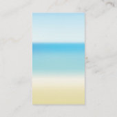 Zee Turtle Baby shower Luier Raffle Ticket Informatiekaartje (Achterkant)