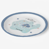 Zee Turtle Baby shower | Schattigee Oceaan Papieren Bordje (Gekanteld)