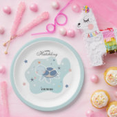 Zee Turtle Baby shower | Schattigee Oceaan Papieren Bordje (Feest)