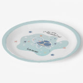 Zee Turtle Baby shower | Schattigee Oceaan Papieren Bordje (Gekanteld)