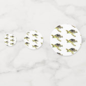 Zee Turtle Baby shower Waterverf Minimal Confetti (Achterkanten)