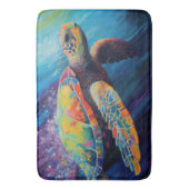 Zee Turtle Badmat (Voorkant Verticaal)