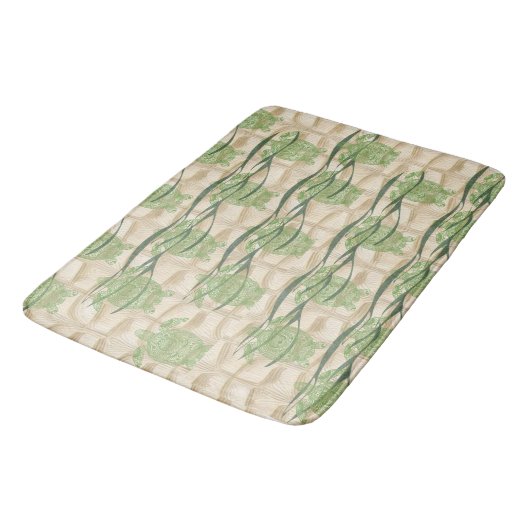 Zee Turtle Bath Mat (Gekanteld)