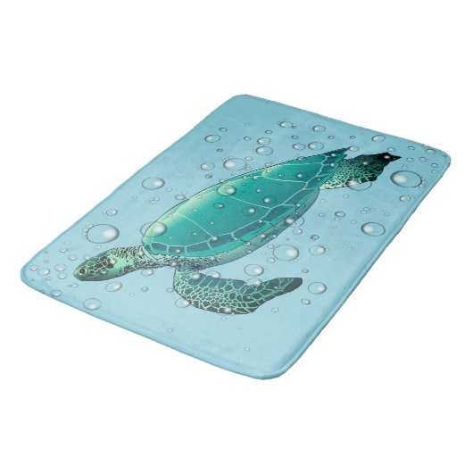 Zee Turtle Bath Matt Badmat (Gekanteld)