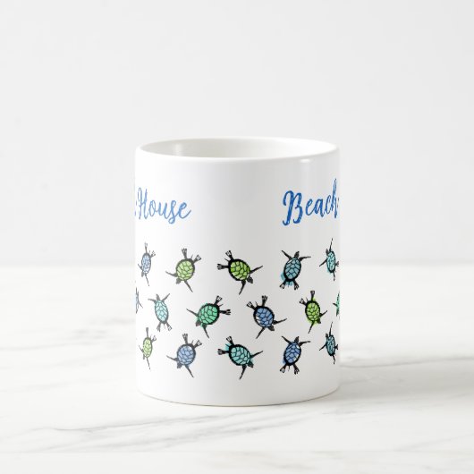 Zee Turtle Beach House Koffiemok (Center)