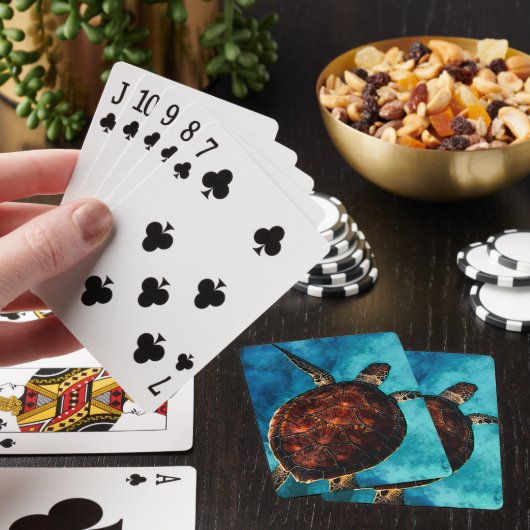 Zee Turtle Beauty Speelkaarten (Insitu)