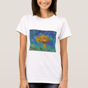Zee Turtle beroemd gemaakt door Paula Atwell T-shirt