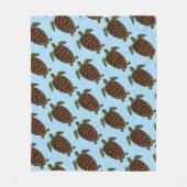 Zee Turtle Blanket Fleece Deken (Voorkant)