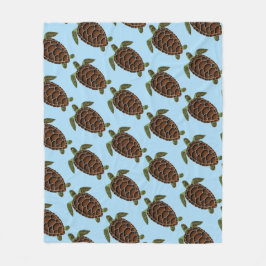 Zee Turtle Blanket Fleece Deken