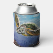 Zee Turtle Blikjeskoeler (Blikje Achterkant)