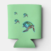 Zee Turtle Blikjeskoeler (Achterkant)