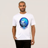ZEE TURTLE BLUE MOON RACE SWEATSHIRS T-SHIRT (Voorkant volledig)