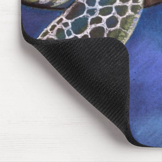 Zee Turtle Blues Mousepad Muismat (Hoek)