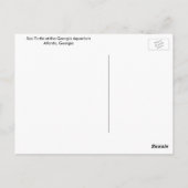 Zee Turtle Briefkaart (Achterkant)