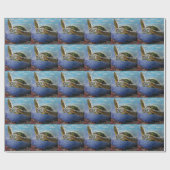Zee Turtle Cadeaupapier (Vlak)