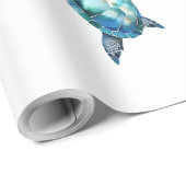 Zee Turtle Cadeaupapier (Rol Hoek)