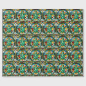 Zee Turtle Cadeaupapier (Vlak)