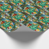 Zee Turtle Cadeaupapier (Hoek)