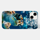 Zee Turtle Case-Mate iPhone Case (Achterkant (horizontaal))