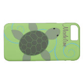 Zee Turtle Case-Mate iPhone Case (Achterkant (Horizontaal))