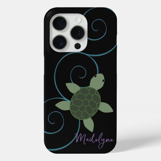 Zee Turtle Case-Mate iPhone Case (Achterkant)