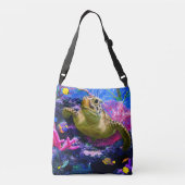 Zee Turtle Crossbody Tas (Achterkant)