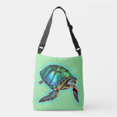 Zee Turtle Crossbody Tas (Voorkant)