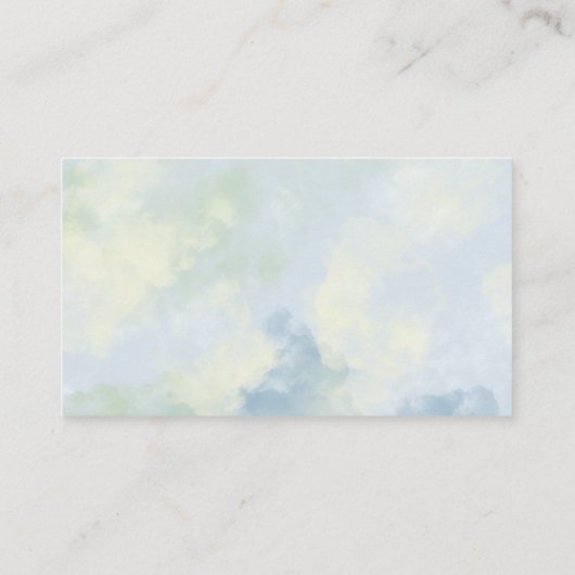 Zee Turtle - Dappere treinkaartje Informatiekaartje (Achterkant)