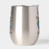 Zee Turtle Design Thermal Wine Tumbler (Links)