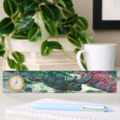 Zee Turtle Desk Name Bord Naambordje
