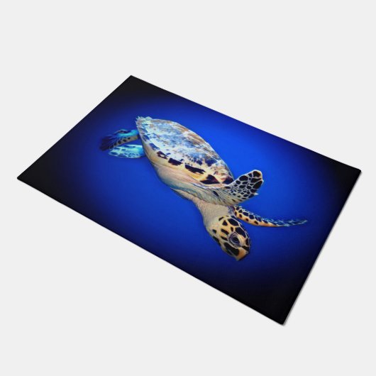 Zee Turtle Deurmat (Schuin)