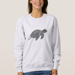 Zee Turtle Distressed Print - Zee Turtle Trui