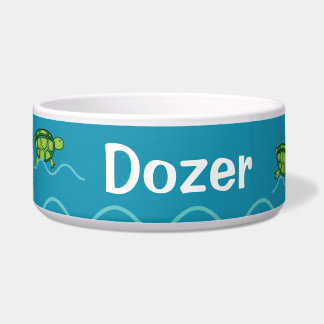 Zee Turtle Dog Bowl Voerbakje