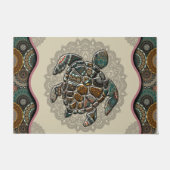 Zee Turtle Doormat, Turtle Welcome Mat (Voorkant)