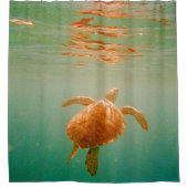Zee Turtle Douchegordijn (Voorkant)