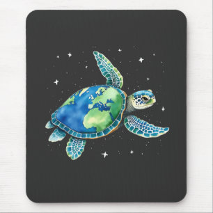 Zee Turtle Earth Day 2025 Zee dieren Muismat