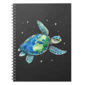 Zee Turtle Earth Day 2025 Zee dieren Notitieboek (Voorkant)