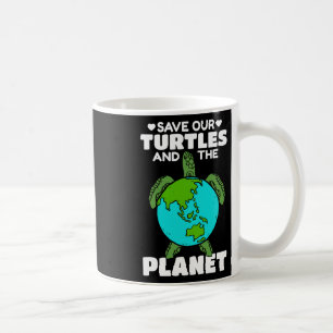 Zee Turtle Earth Day Ik red onze schildpadden en d Koffiemok