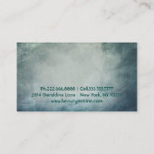 Zee Turtle / Ecology Guides Business Card Template Visitekaartje (Achterkant)