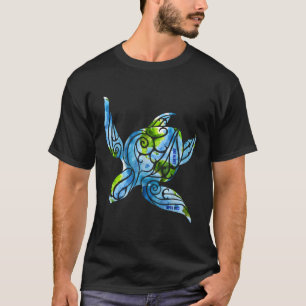 Zee Turtle Eh Day Save The Planet Turtle Recyclen T-shirt