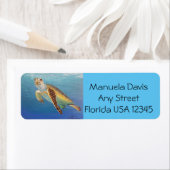 Zee Turtle Etiket (Insitu)