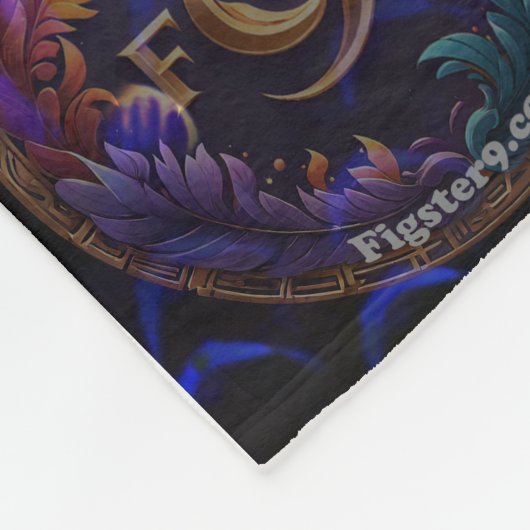 Zee Turtle Fleece Deken (Hoek)