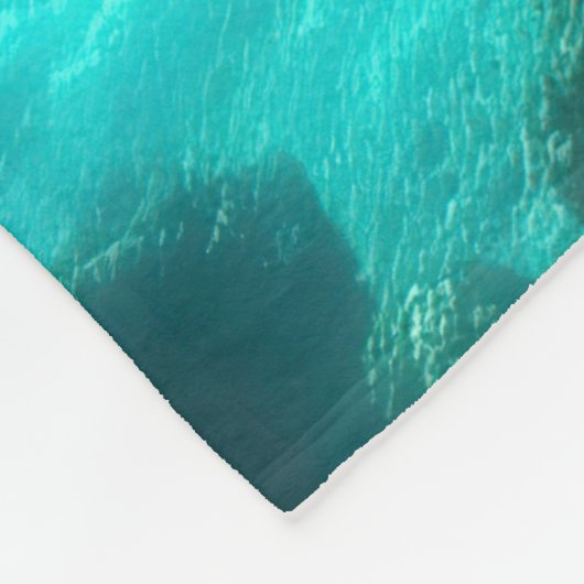 Zee Turtle Fleece Deken (Hoek)