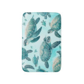 Zee Turtle Friends Badmat (Voorkant Verticaal)