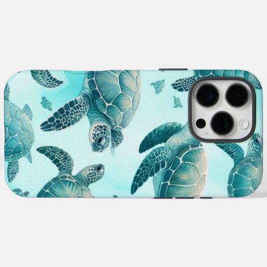 Zee Turtle Friends Case-Mate iPhone Case (Achterkant (horizontaal))