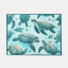 Zee Turtle Friends Deurmat