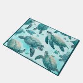 Zee Turtle Friends Deurmat (Schuin)