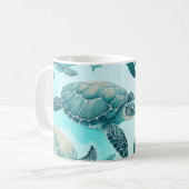 Zee Turtle Friends Koffiemok (Voorkant links)