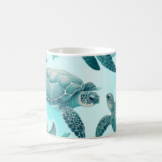 Zee Turtle Friends Koffiemok (Center)